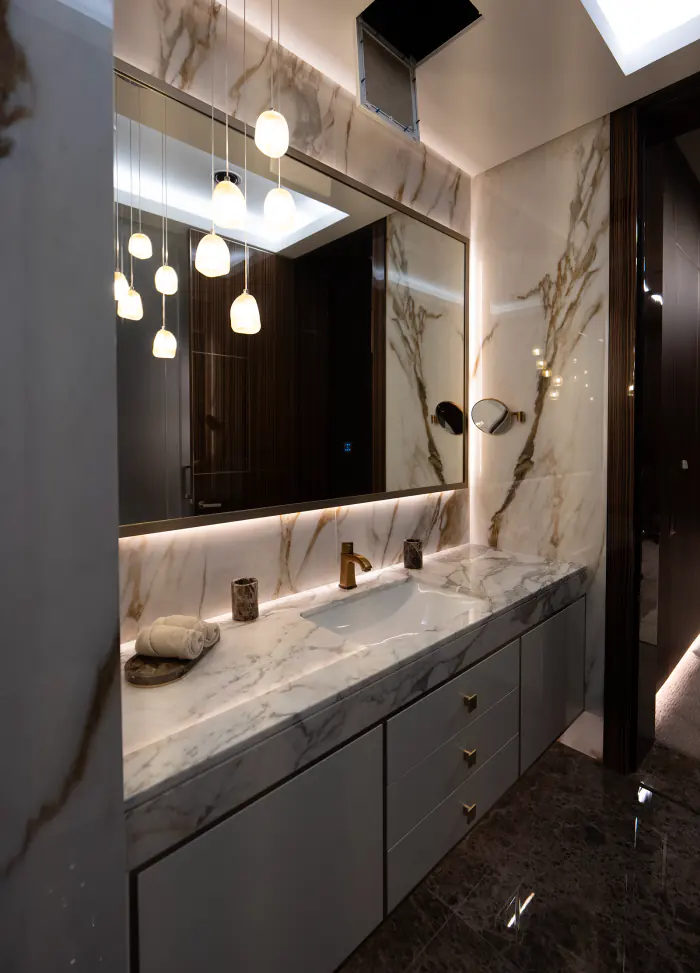 Washrooms and vanities